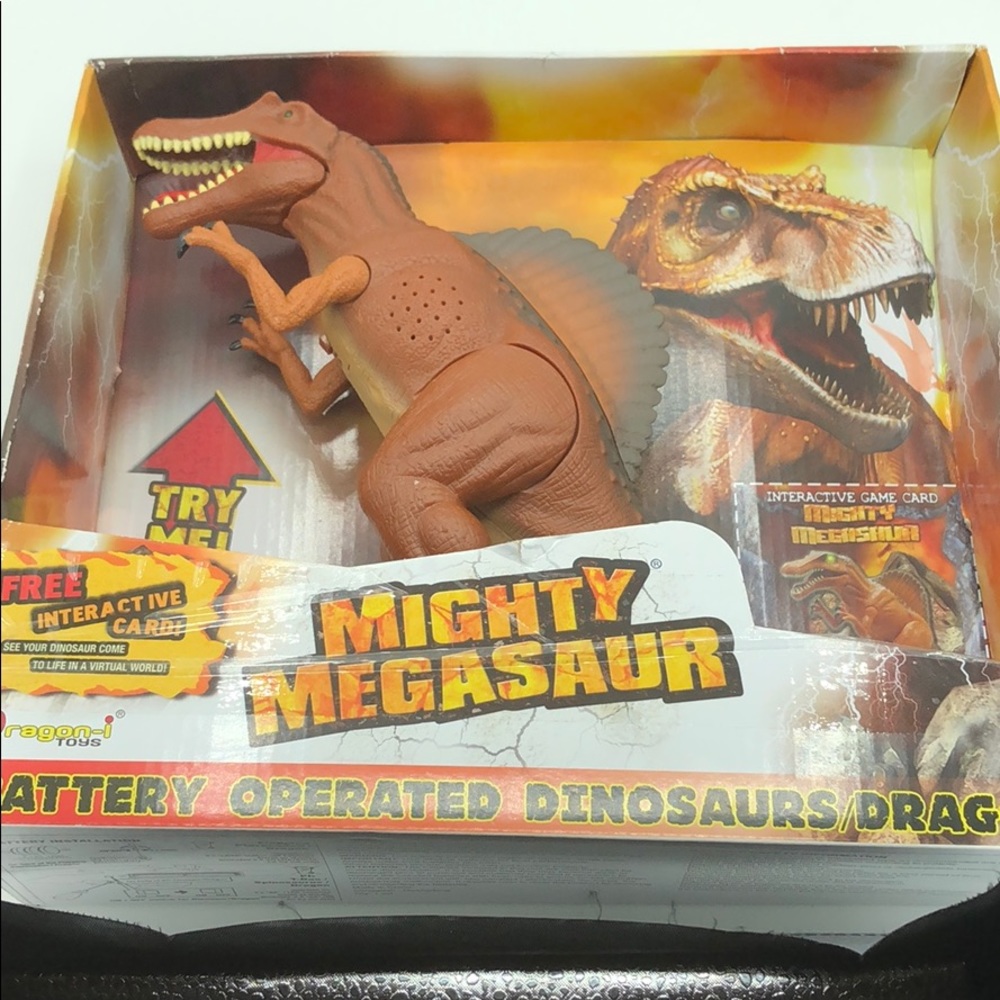 Dragon-iToys Mighty Megasaur Battery Operated Dino Ages 3+